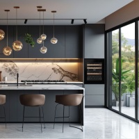 Винный шкаф Dunavox DVN-32.85DB.TO встраиваемый в колонну